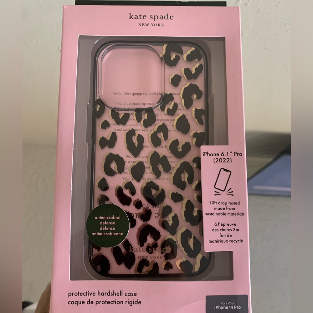 NIB iPhone 14 Pro Case 1 Kate Spade & 1 Guess